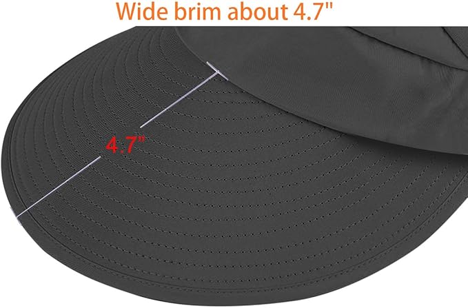 Sun Hats for Women Wide Brim UV Protection Sun Hat Summer Beach Packable Visor
