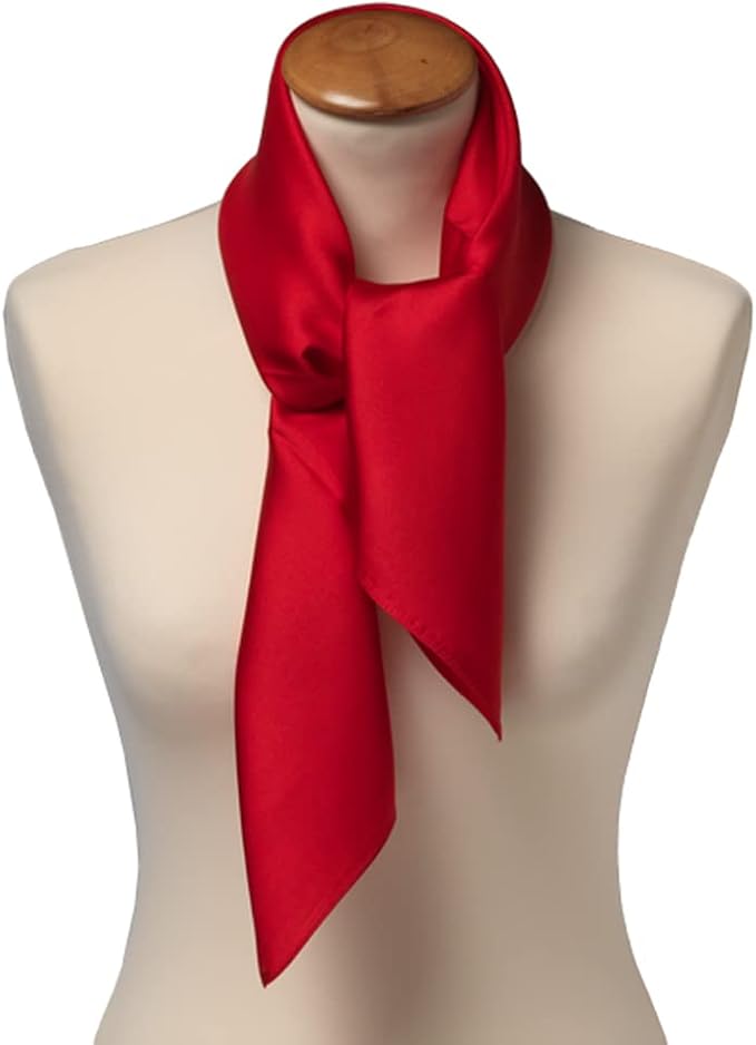 35" Square Silk-Like Scarf for Women - Luxe Hair Wrap & Nighttime Sleep Scarf, Soft Fashion Head Cover for Styling & Protection