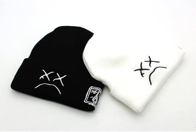 Fashion Autumn Winter Warm Beanie Hats Embroidery Cotton Caps Men Women Knitted Hip Hop Hats