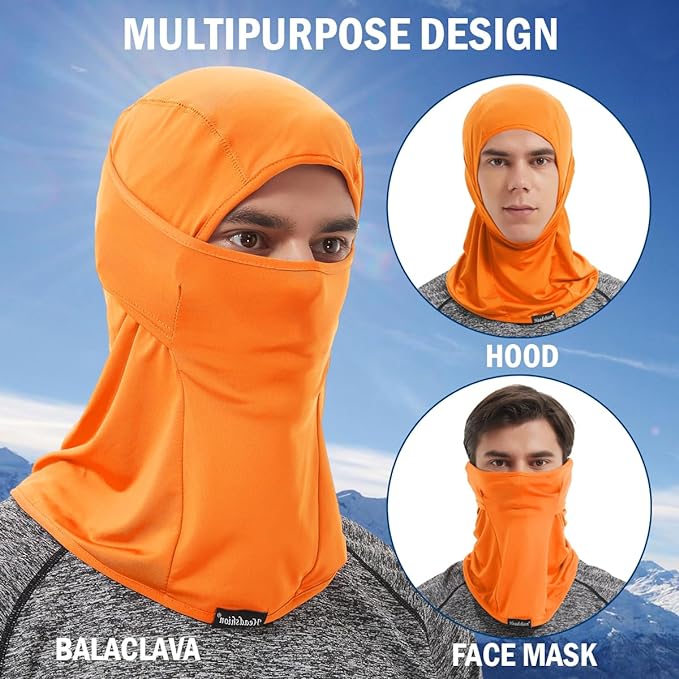 2 Pack Cooling Balaclava Face Mask Men Women Summer