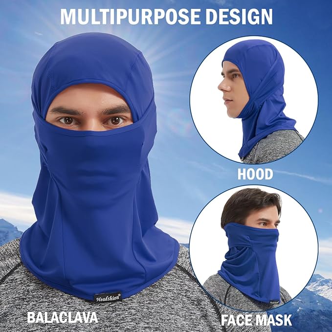 2 Pack Cooling Balaclava Face Mask Men Women Summer