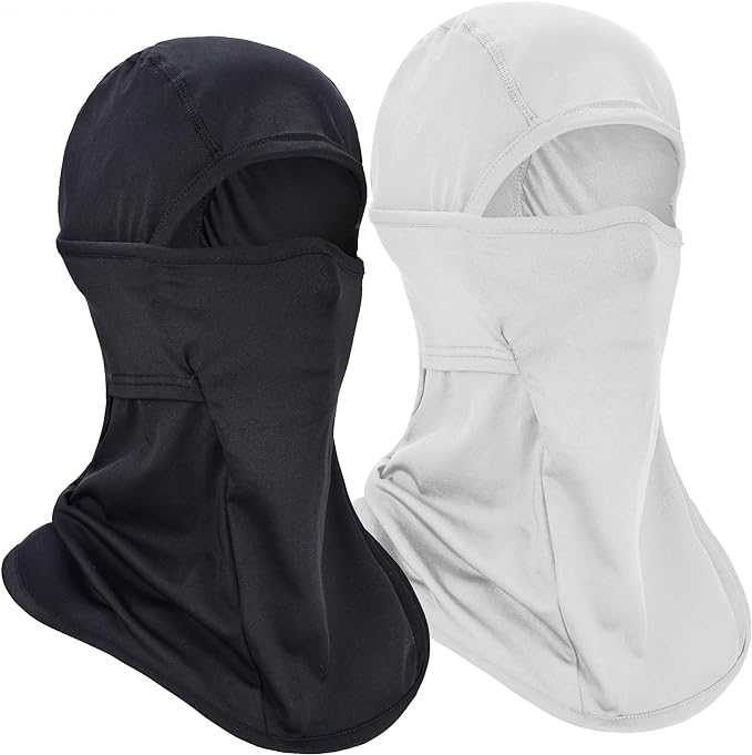 2 Pack Cooling Balaclava Face Mask Men Women Summer