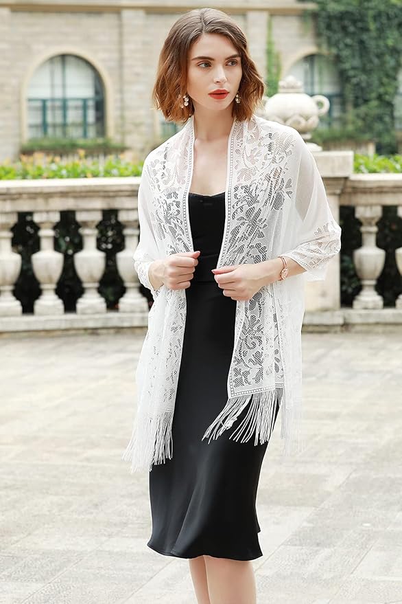 Elegant Pashmina Shawl Wrap for Women – Lightweight Evening Scarf for Dresses, Wedding, Formal Events – Soft Solid Color Shawl (28x72 inches)