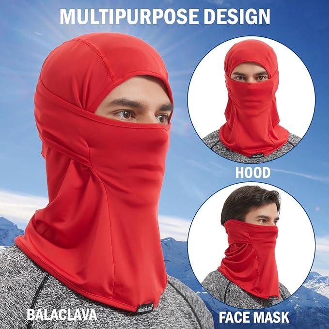 2 Pack Cooling Balaclava Face Mask Men Women Summer