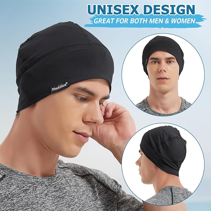 2 Pack Cooling Skull Caps for Men Women