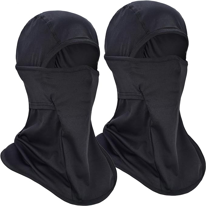 2 Pack Cooling Balaclava Face Mask Men Women Summer