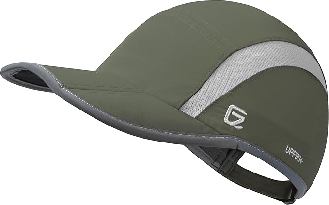 Reflective Folding Outdoor Hat Unstructured Design UPF 50+ Sun Protection Sport Hats for Womens and Mens