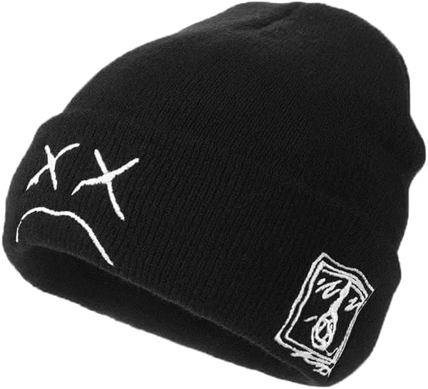 Fashion Autumn Winter Warm Beanie Hats Embroidery Cotton Caps Men Women Knitted Hip Hop Hats
