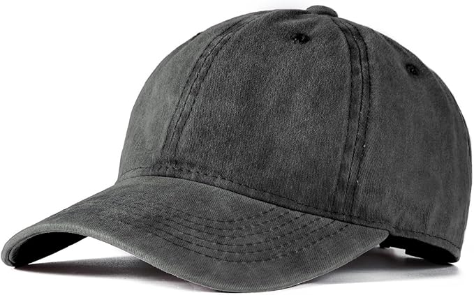 Men Women Baseball Cap-Low Profile Adjustable Washed Cotton Golf Dad Hat