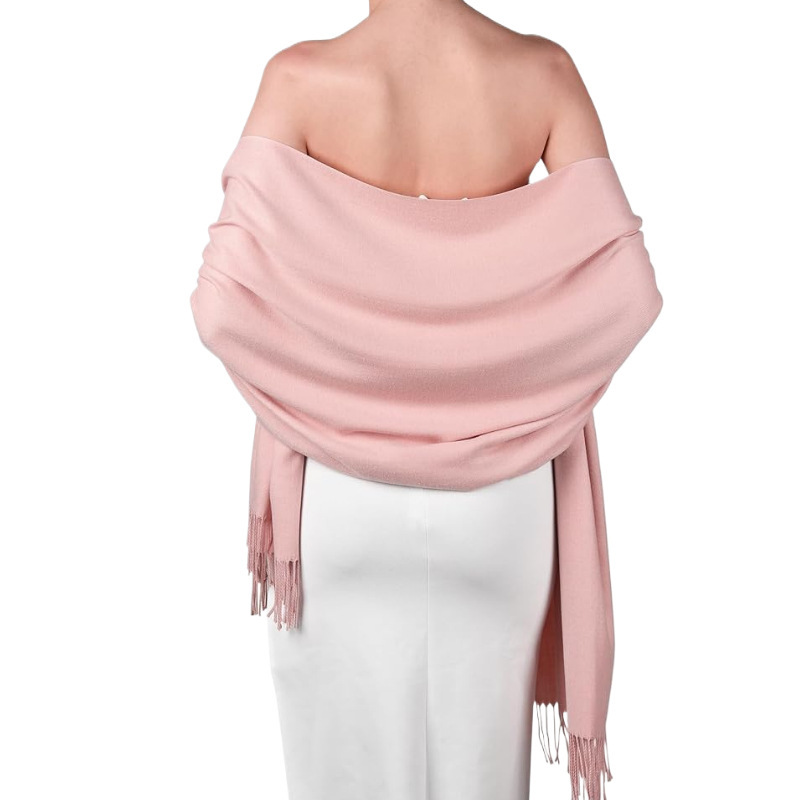 Pashmina Shawl Wraps Cashmere Feel Blanket Scarves Fashion Scarf for Women Evening Wedding Bridesmaid Gifts