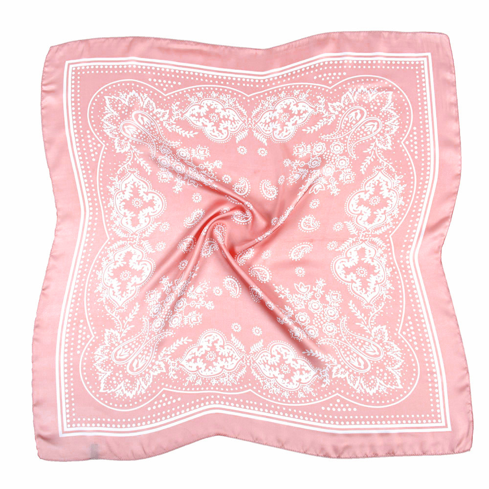 Satin Square Scarf for Women & Girls - Luxe Silk-Like Head Wrap & Hair Bandana, Stylish Versatile Headscarf