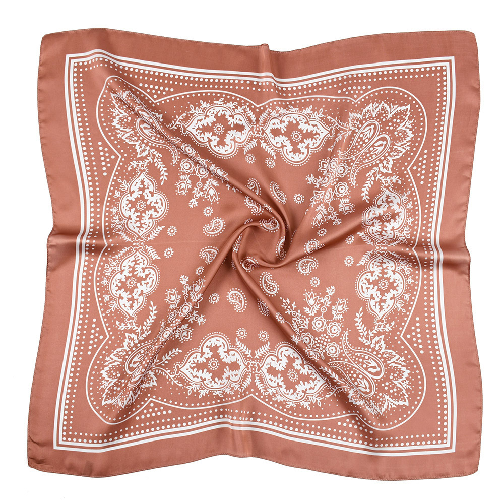 Satin Square Scarf for Women & Girls - Luxe Silk-Like Head Wrap & Hair Bandana, Stylish Versatile Headscarf