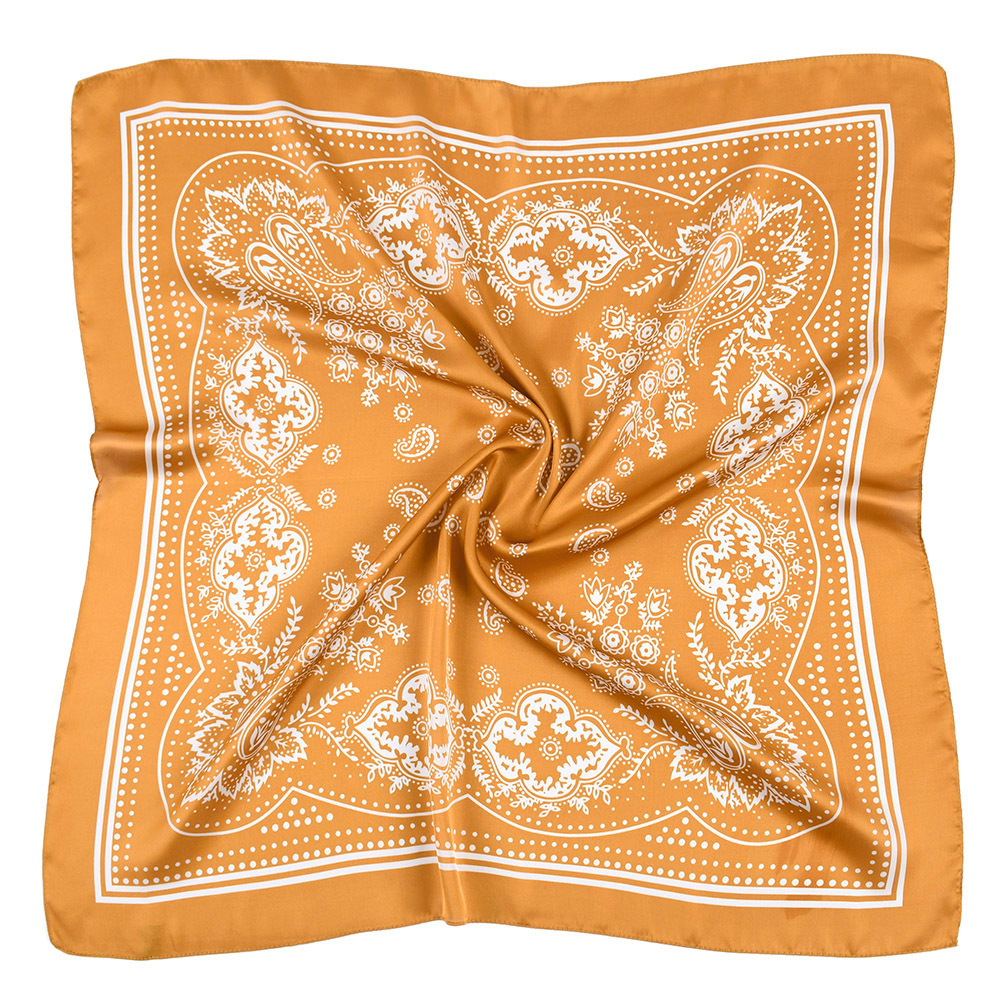 Satin Square Scarf for Women & Girls - Luxe Silk-Like Head Wrap & Hair Bandana, Stylish Versatile Headscarf