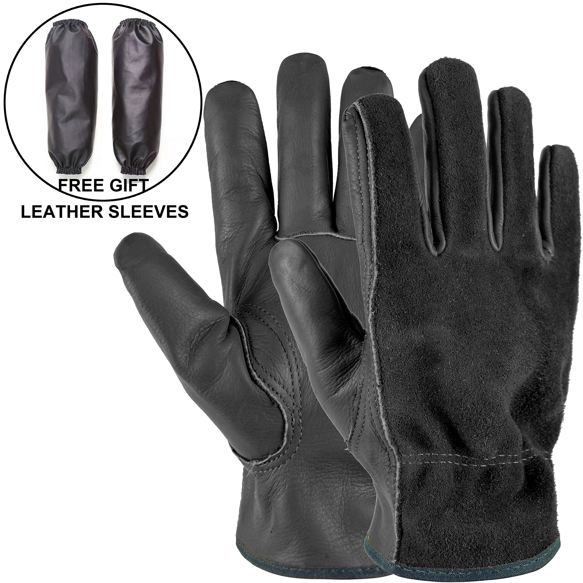 Leather Work Gloves 1 Pack