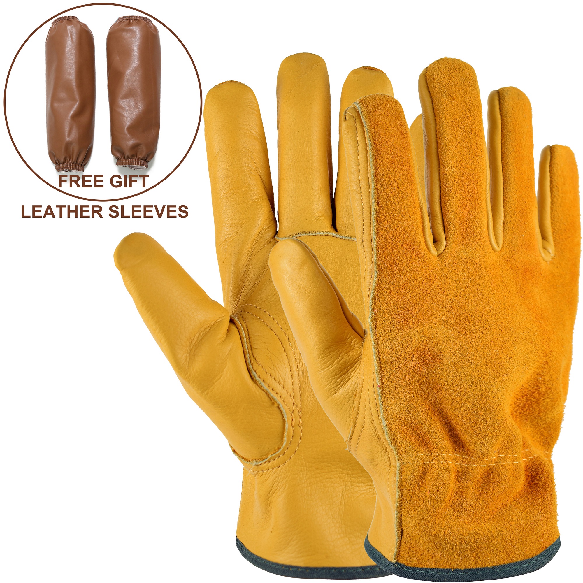 Leather Work Gloves 1 Pack