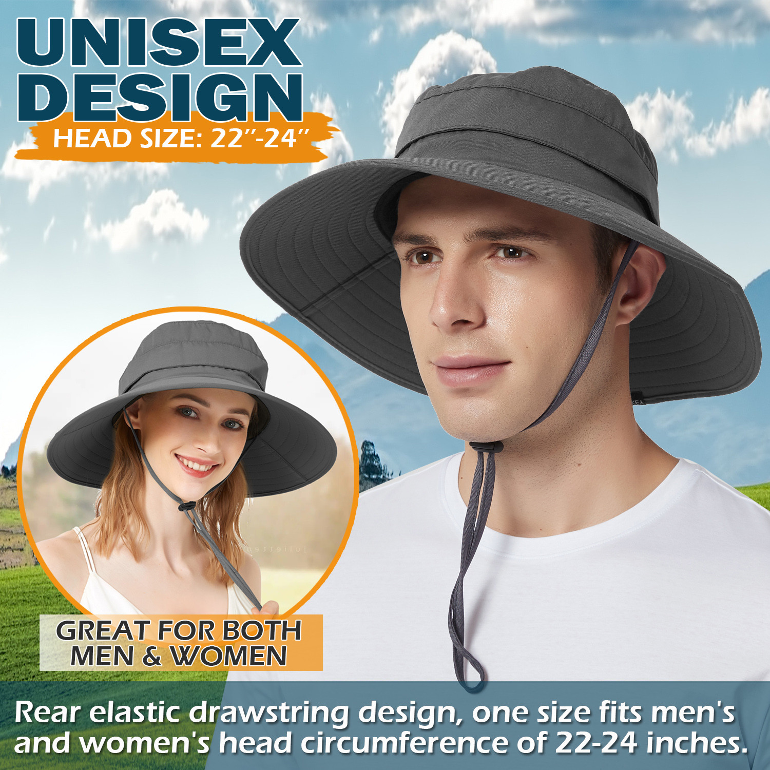 Multi-functional Sun Hat for Men and Women