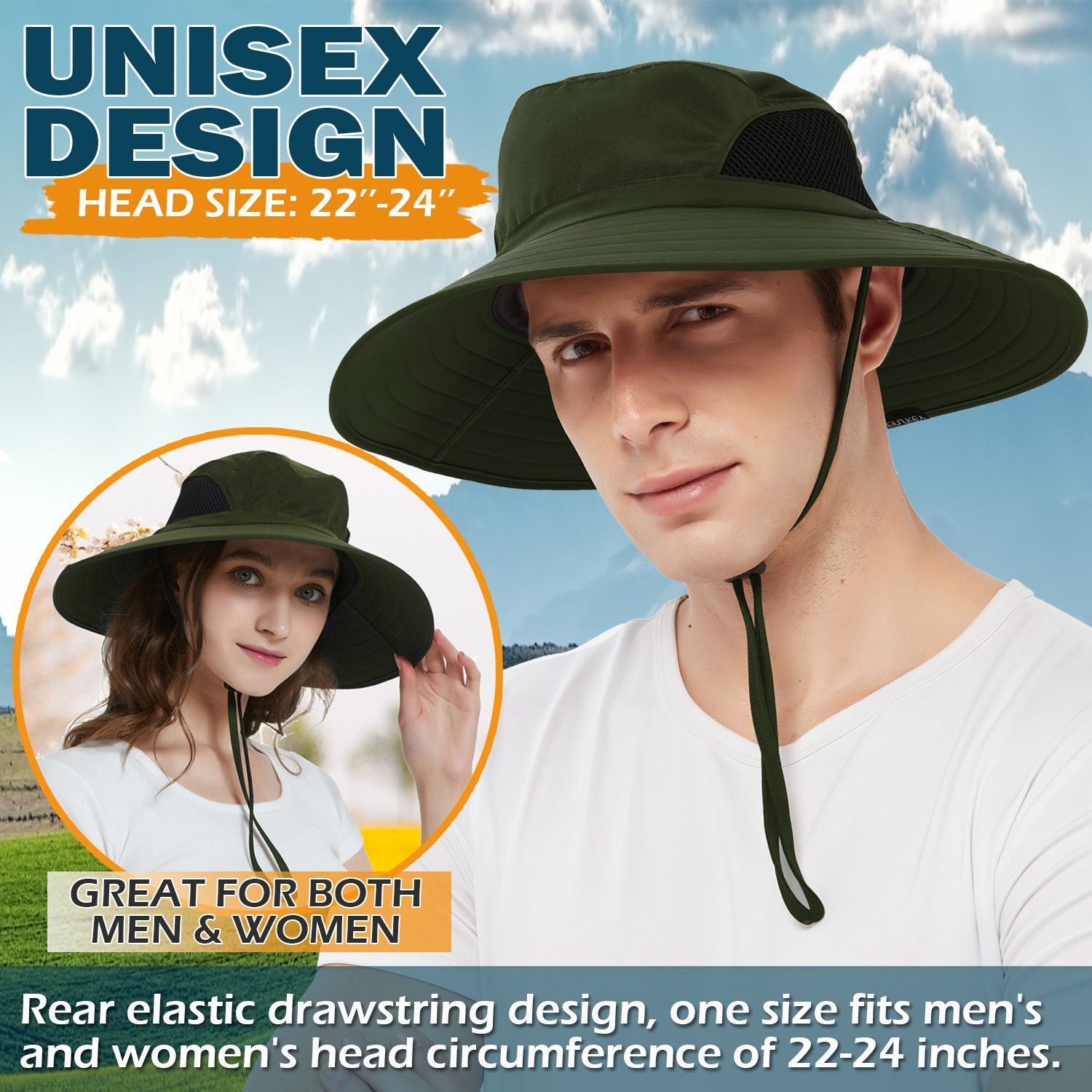 Multi-functional Sun Hat for Men and Women