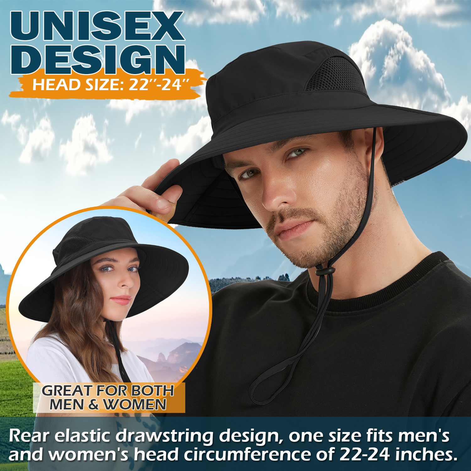 Multi-functional Sun Hat for Men and Women