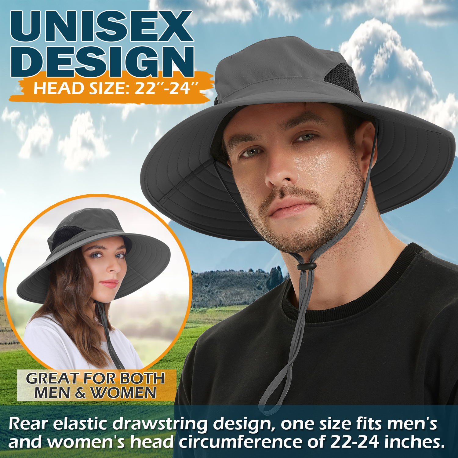 Multi-functional Sun Hat for Men and Women