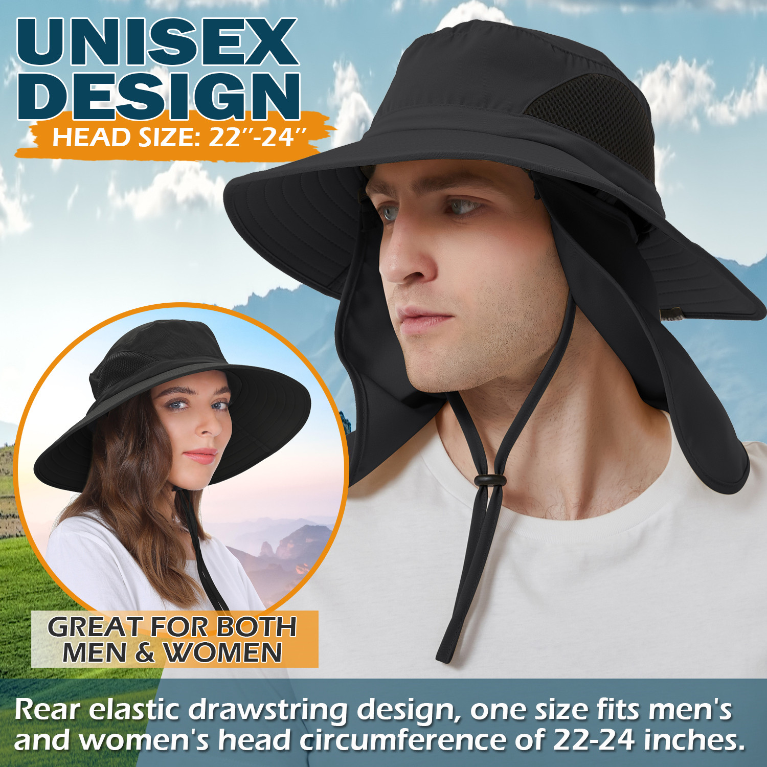 Multi-functional Sun Hat for Men and Women
