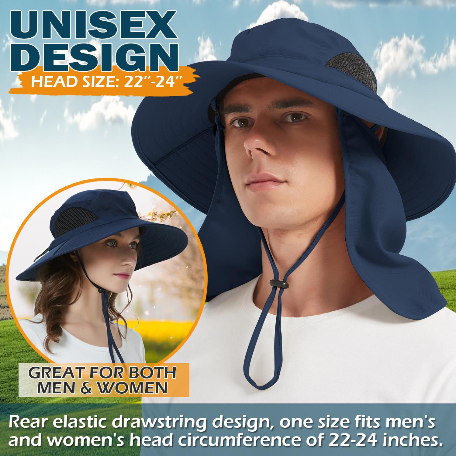 Multi-functional Sun Hat for Men and Women