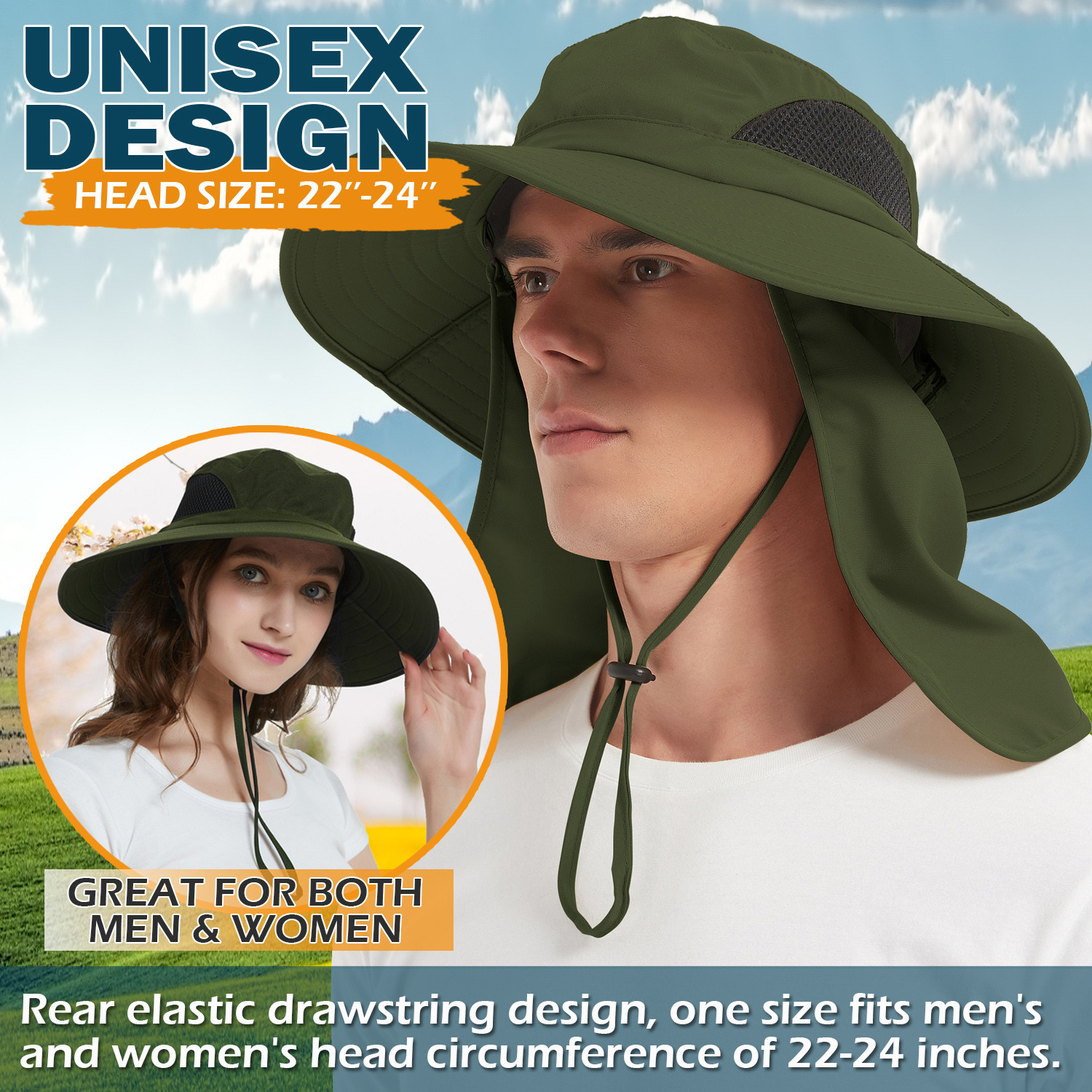 Multi-functional Sun Hat for Men and Women
