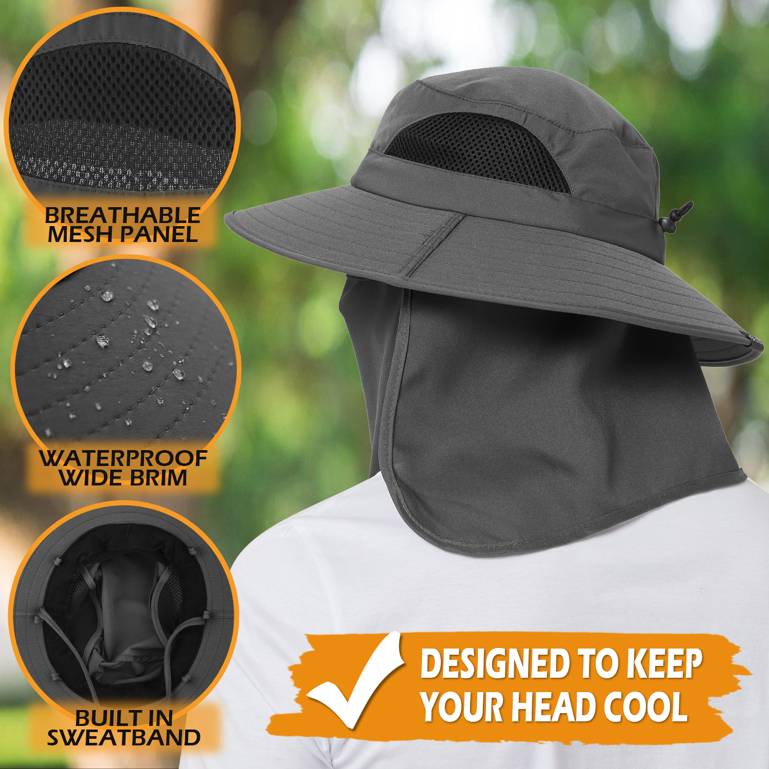 Multi-functional Sun Hat for Men and Women