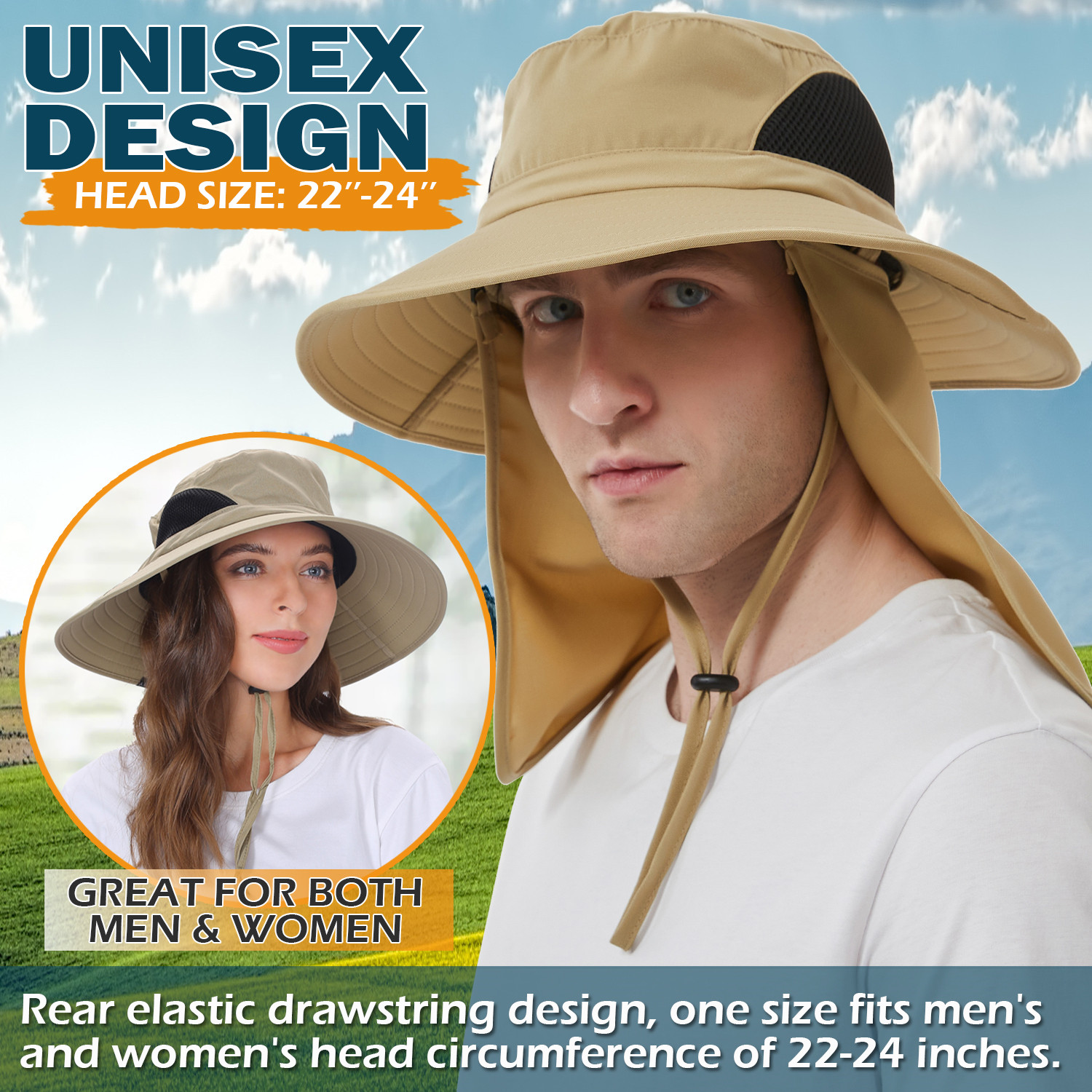 Multi-functional Sun Hat for Men and Women