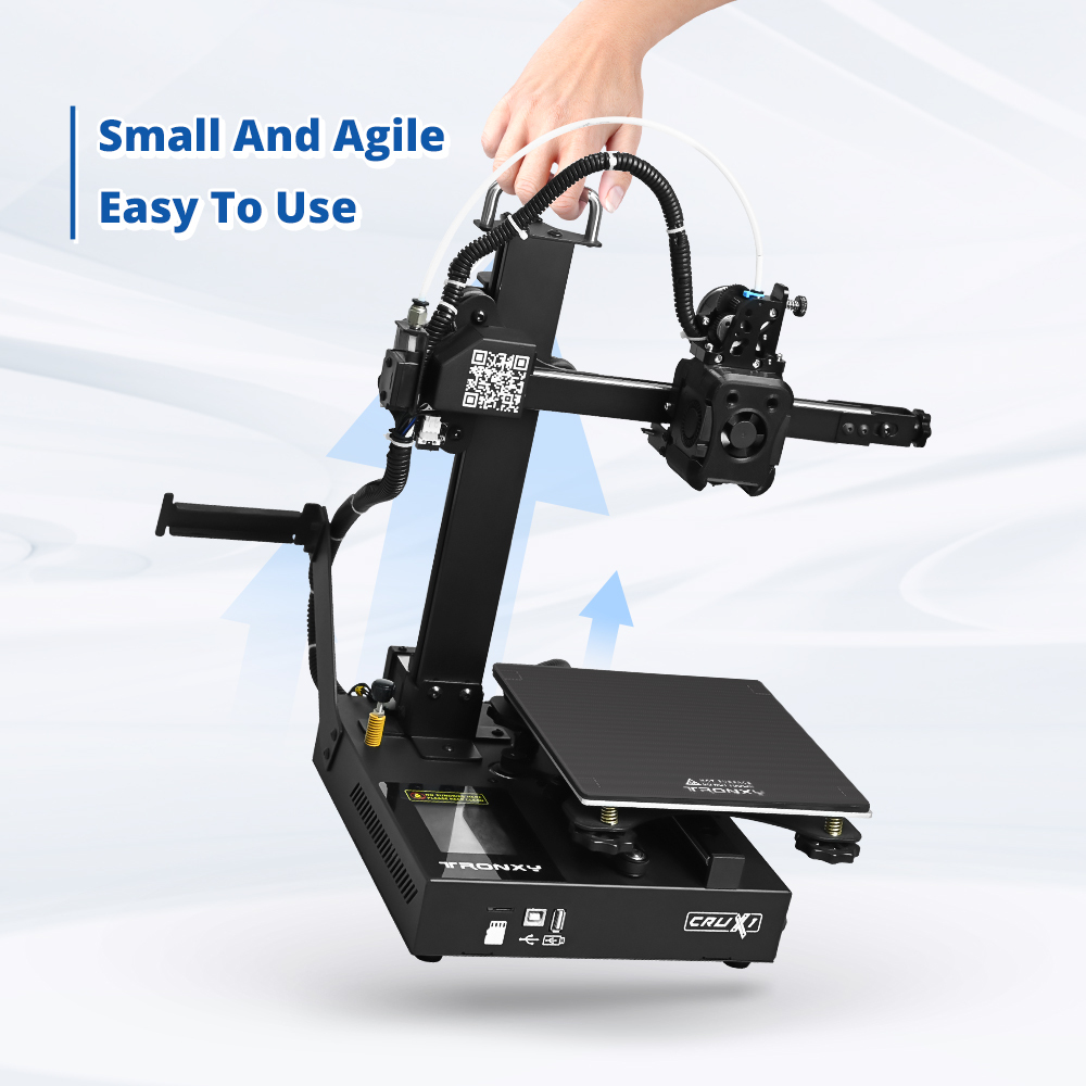 Tronxy CRUX 1S 3D Printer High Speed Printing 300mm/s Small Portable 180×180×180MM