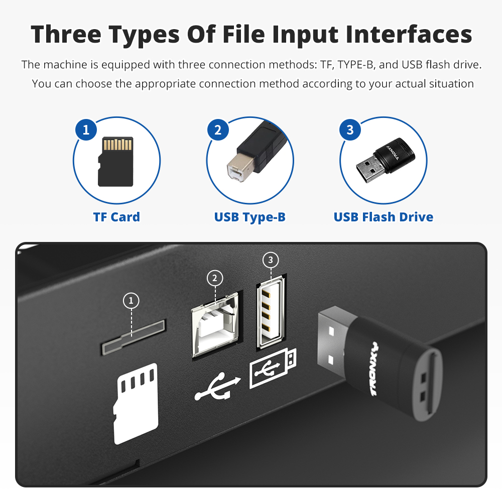 Tronxy CRUX 1S 3D Printer High Speed Printing 300mm/s Small Portable 180×180×180MM