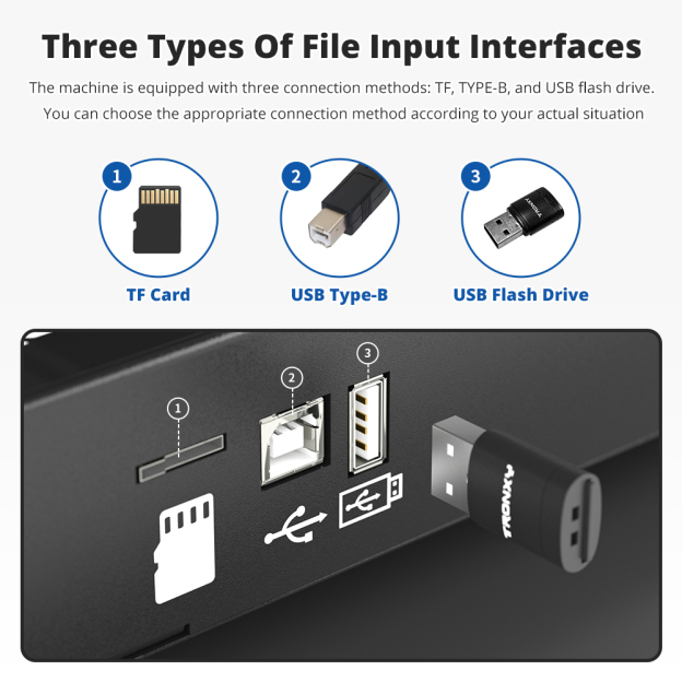 Tronxy CRUX 1S 3D Printer High Speed Printing 300mm/s Small Portable 180×180×180MM