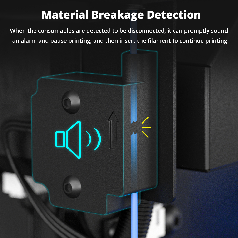Tronxy CRUX 1S 3D Printer High Speed Printing 300mm/s Small Portable 180×180×180MM