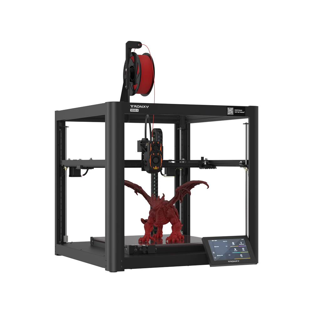 Tronxy VEHO 4 3D Printer Modular Core XY Structure Klipper High Speed 700mm/s