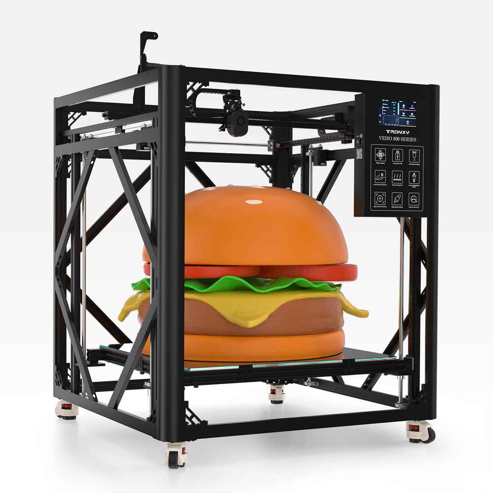 Tronxy VEHO 800 Pro 3D Printer DIY Kit Klipper High Speed XYZ H-bot Huge Size 512L