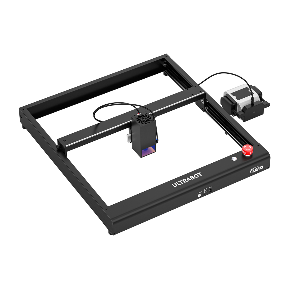 Tronxy U20 20W DIY CNC Laser Engraving & Cutting Machine Big Size 400*400 MM
