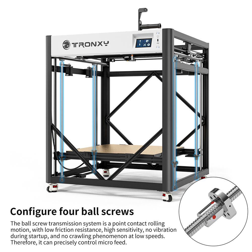 Tronxy VEHO 600 Pro V2 3D Printer Klipper CoreXY High Speed Printing 300mm/s  216L