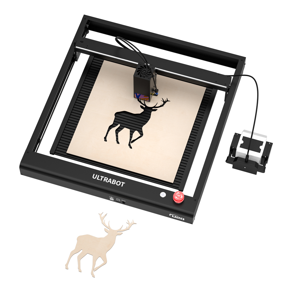 Tronxy U20 20W DIY CNC Laser Engraving & Cutting Machine Big Size 400*400 MM
