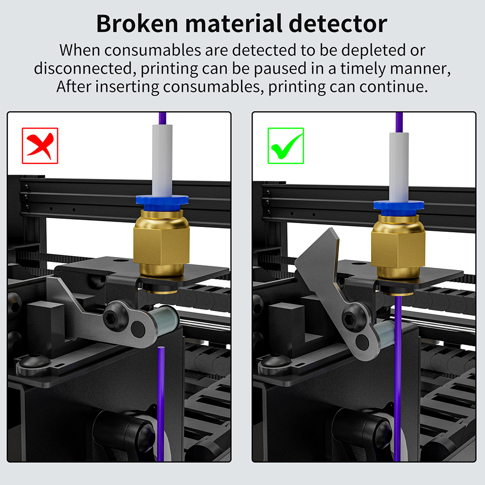 Tronxy VEHO 600 Pro V2 3D Printer Klipper CoreXY High Speed Printing 300mm/s  216L