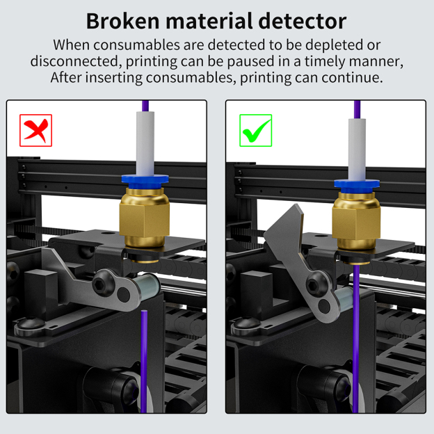 Tronxy VEHO 600 Pro V2 3D Printer Klipper CoreXY High Speed Printing 300mm/s  216L