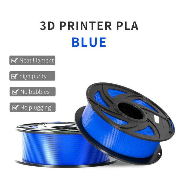Tronxy 3D Printer Blue PLA 3D Printing Filament 1.75 mm, 2.2 LBS (1KG)