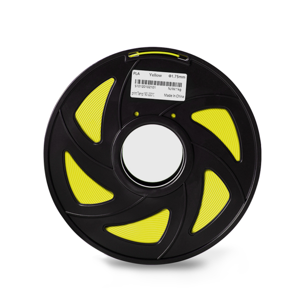 Tronxy 3D Printer Yellow PLA 3D Printing Filament 1.75 mm, 2.2 LBS (1KG)
