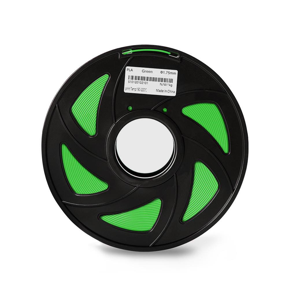 Tronxy 3D Printer Green PLA 3D Printing Filament 1.75 mm, 2.2 LBS (1KG)