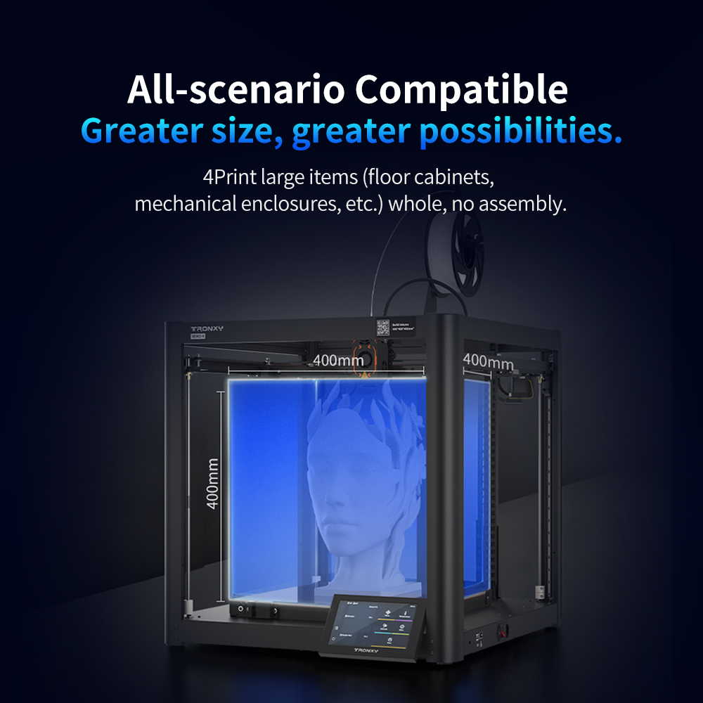 Tronxy VEHO 4 3D Printer Modular Core XY Structure Klipper High Speed 700mm/s