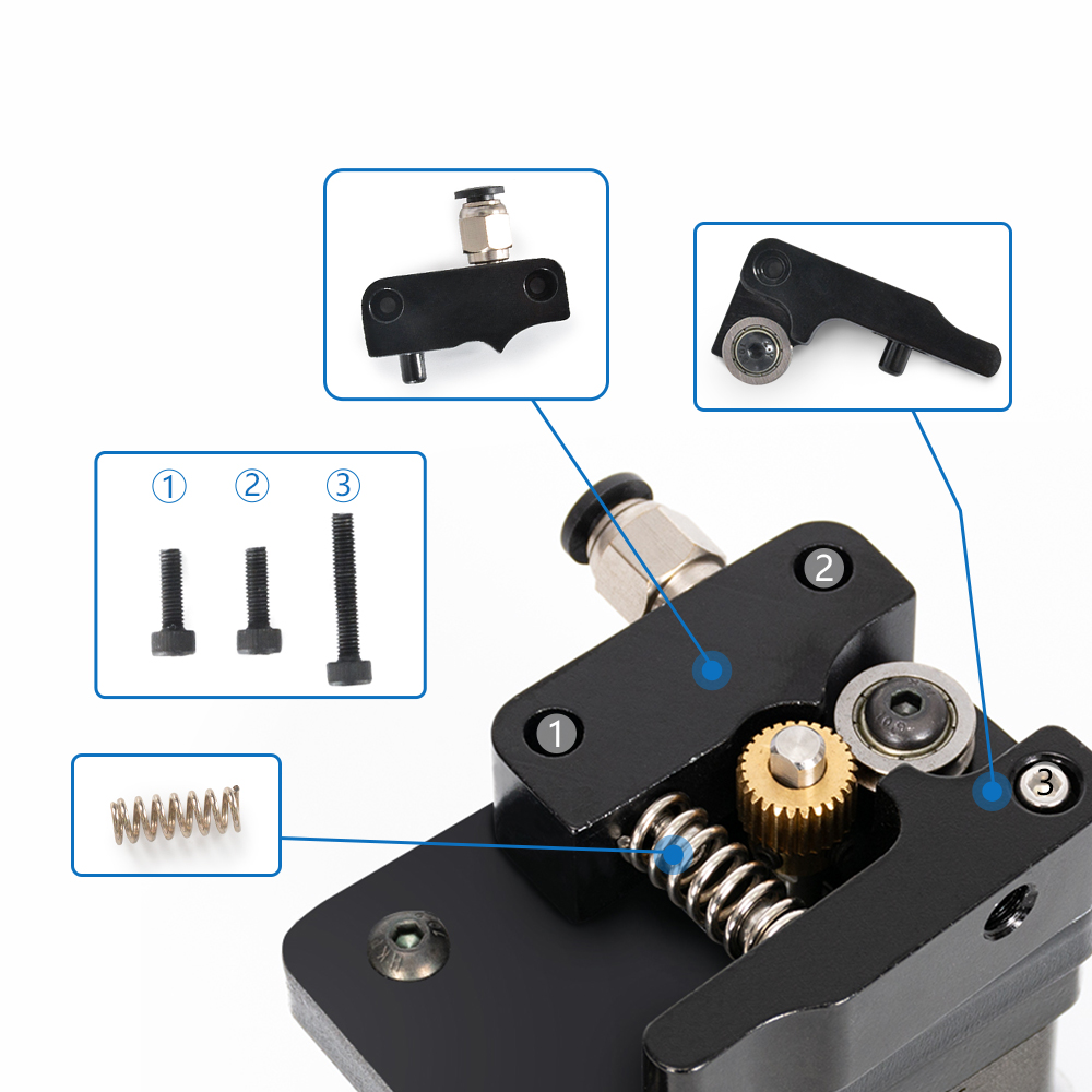 3D Printer Parts MK8 Extruder Drive Feed Kit 