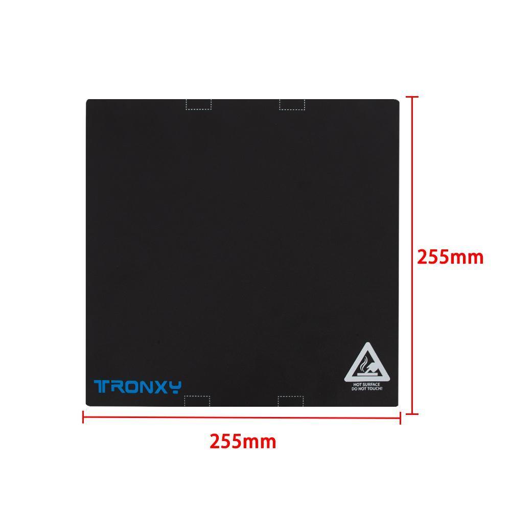 Tronxy 3D printer parts  255*255mmHotbed sticker + 255*255mm Fiber Plate