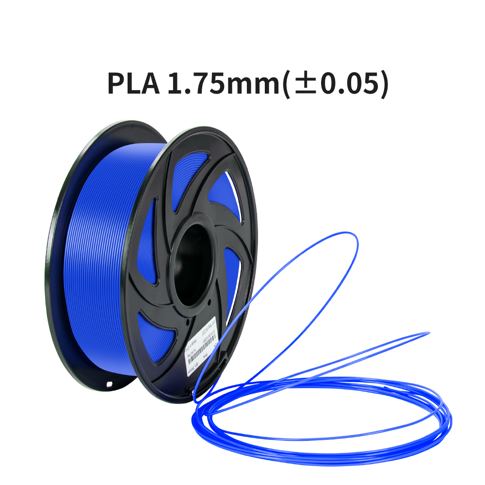 Tronxy 3D Printer Blue PLA 3D Printing Filament 1.75 mm, 2.2 LBS (1KG)