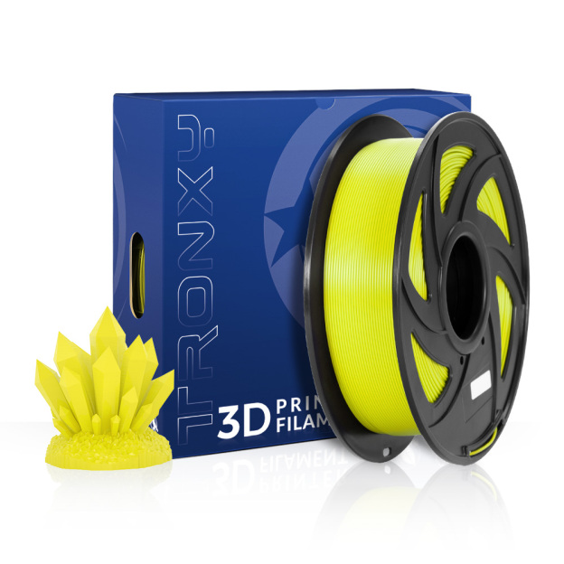 Tronxy 3D Printer Yellow PLA 3D Printing Filament 1.75 mm, 2.2 LBS (1KG)