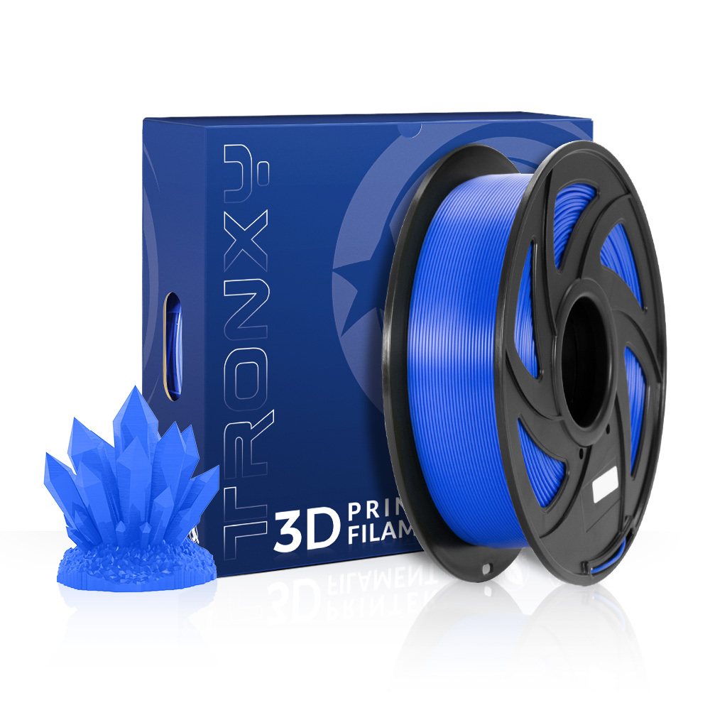 Tronxy 3D Printer Blue PLA 3D Printing Filament 1.75 mm, 2.2 LBS (1KG)