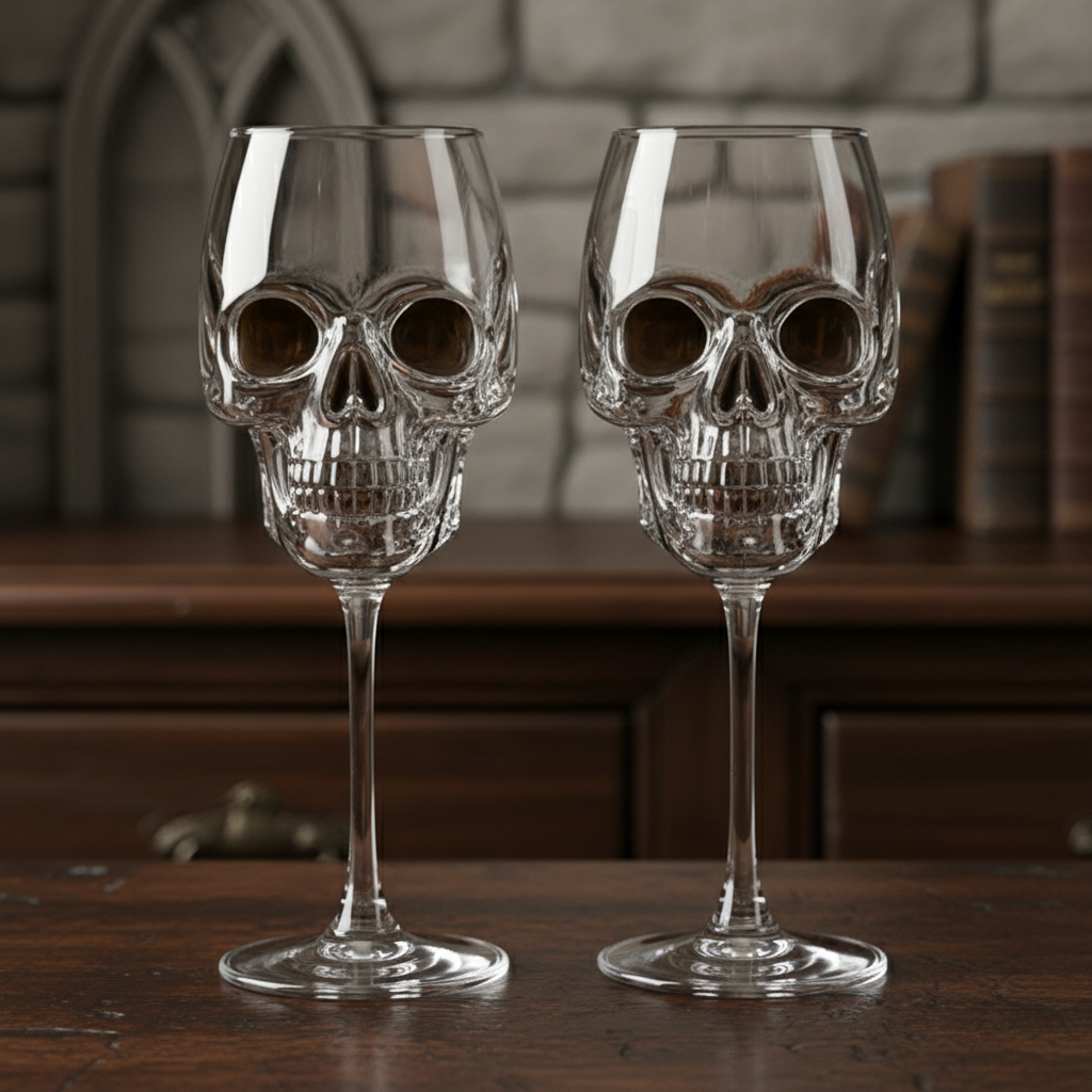Skull Wine Glasses