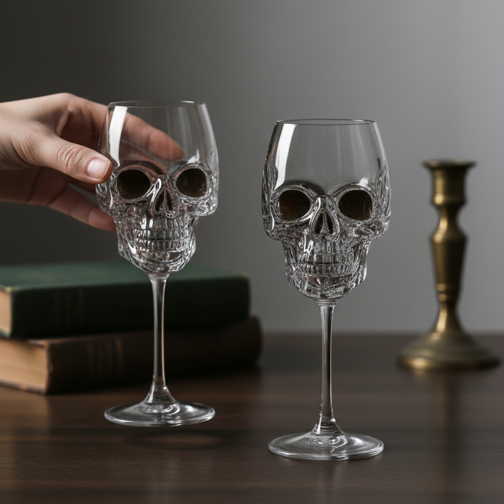 Skull Wine Glasses